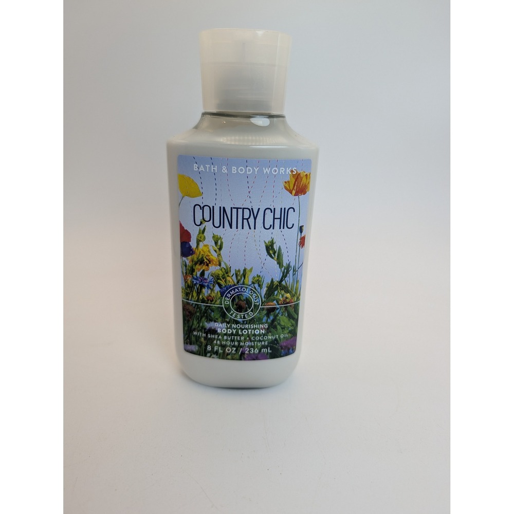 Bath & Body Works Country Chic Daily Nourishing Body Lotion 8oz Shea Butter New